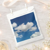 Lange zachte wolk bedankzakje (Geknipt)