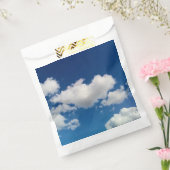 Lange zachte wolk bedankzakje (Gezegeld)