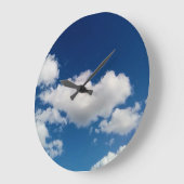 Lange zachte wolk grote klok (Hoek)