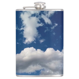 Lange zachte wolk heupfles