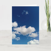 Lange zachte wolk kaart (Voorkant)