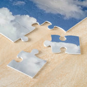 Lange zachte wolk legpuzzel (Zijkant)