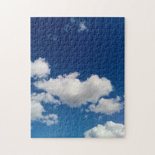 Lange zachte wolk legpuzzel (Verticaal)