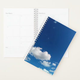 Lange zachte wolk planner