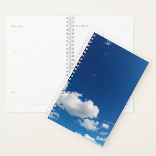 Lange zachte wolk planner (Display)