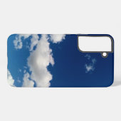 Lange zachte wolk samsung galaxy hoesje (Achterkant horizontaal)