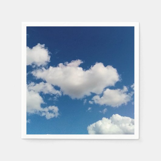 Lange zachte wolk servet (Voorkant)