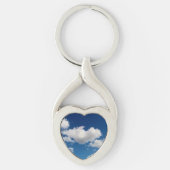 Lange zachte wolk sleutelhanger (Voorkant)