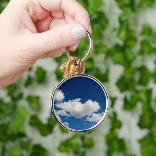 Lange zachte wolk sleutelhanger (Hand)