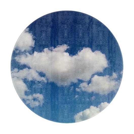 Lange zachte wolk snijplank (Voorkant)