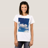 Lange zachte wolk t-shirt (Voorkant volledig)