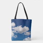 Lange zachte wolk tote bag (Achterkant)