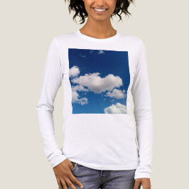 Lange zachte wolk Tri-Blend shirt