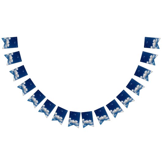 Lange zachte wolk vlaggetjes (Alle)