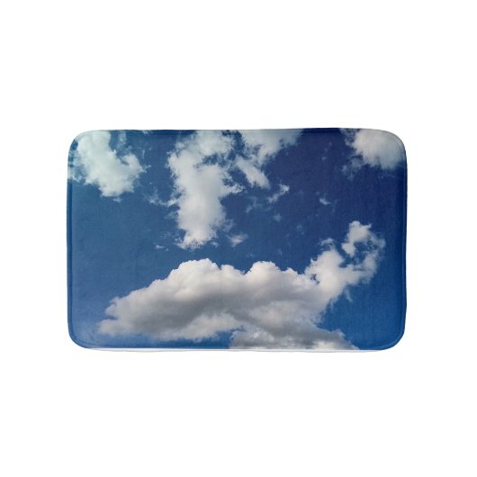 Lange zachte wolken badmat (Voorkant)