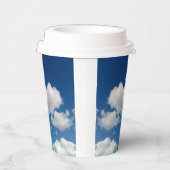 Lange zachte wolken papieren bekers (Rechts)