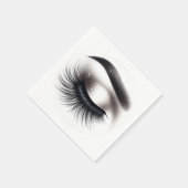Lange Zwarte Wispy Wimpers Lash Extensions Beauty Servet (Hoek)
