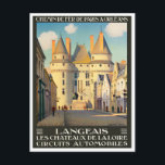 Langeais France vintage Briefkaart<br><div class="desc">Langeais France vintage Briefkaart</div>