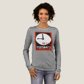 Langem mouw SOFT shirt - in ALLE maten (Voorkant)