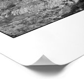 Langen Peak Beauful Rugged Rocky Mountain Poster (Hoek)