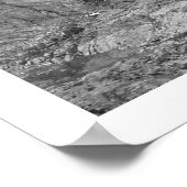 Langen Peak Beauful Rugged Rocky Mountain Poster (Hoek)