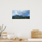Langen Peak Colorado Matte Canvas Afdrukken Poster (Keuken)