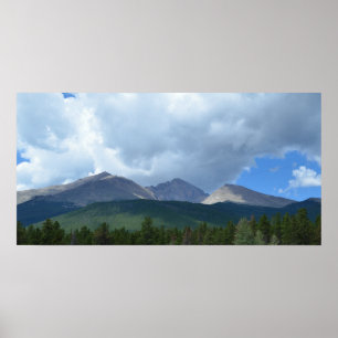 Langen Peak Colorado Matte Canvas Afdrukken Poster
