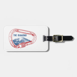 Langen Peak Diamond Rock Beklimming Carabiner Bagagelabel