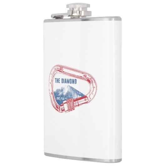 Langen Peak Diamond Rock Beklimming Carabiner Heupfles (Links)