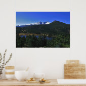Langen Peak en Estes Cone Poster (Keuken)