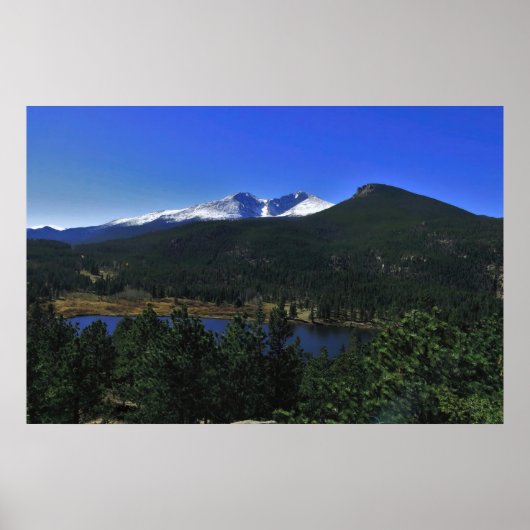 Langen Peak en Estes Cone Poster (Voorkant)