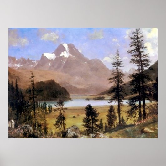 Langen Peak Estes Park Colorado Poster (Voorkant)