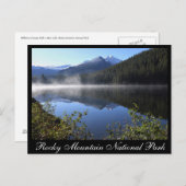 Langen Peak in Beer Lake Rocky Mountain Natl Park Briefkaart (Voorkant / Achterkant)