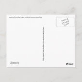 Langen Peak in Beer Lake Rocky Mountain Natl Park Briefkaart (Achterkant)