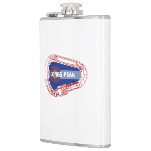 Langen Piekbeklimmer Carabiner Heupfles (Links)