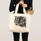 Langer aan be_Bag_by Elenne Boothe Grote Tote Bag (Voorkant (product))