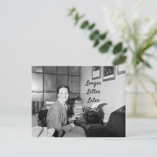 Langer Letter later Briefkaart (Staand voorkant)