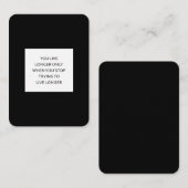 Langer leven door vrij te leven notitiekaartje (Voorkant / Achterkant)