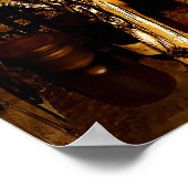 Langer om buiten Druk te zijn Poster (Hoek)