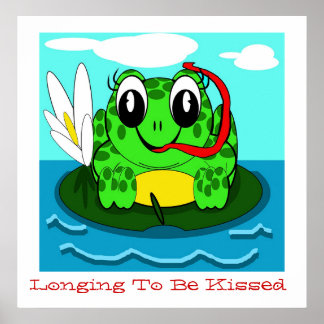 Langer om gekust te worden poster