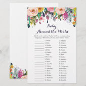 Langere Baby rond het Wereldvertaalspel (Voorkant / Achterkant)