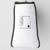 Langetermijnbelegger – Kleine Schommelingen Golfheadcover (Draai 90)