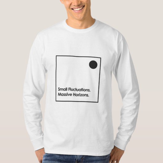 Langetermijnbelegger – Kleine Schommelingen T-shirt (Voorkant)