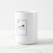 Langetermijnbelegger koffiemok | Stilte ontwerp Magische Mok (Midden)