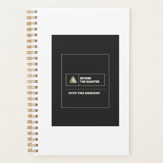 Langetermijnbelegger – Voorbij het Kwartaal Design Planner (Voorkant)
