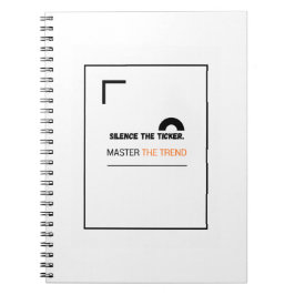Langetermijnbeleggersnotitieboek | silence design  notitieboek