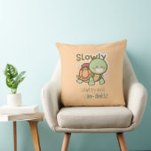 Langezame schildpad kussen (Stoel)