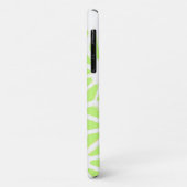 Langgroen geometrisch patroon Case-Mate iPhone case (Achterkant/links)