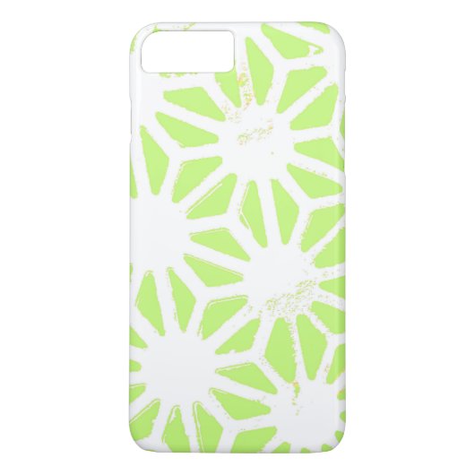 Langgroen geometrisch patroon Case-Mate iPhone case (Achterkant)