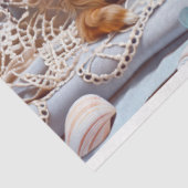 Langharige Chihuahua Beach Decoupage Tissuepapier (Detail)